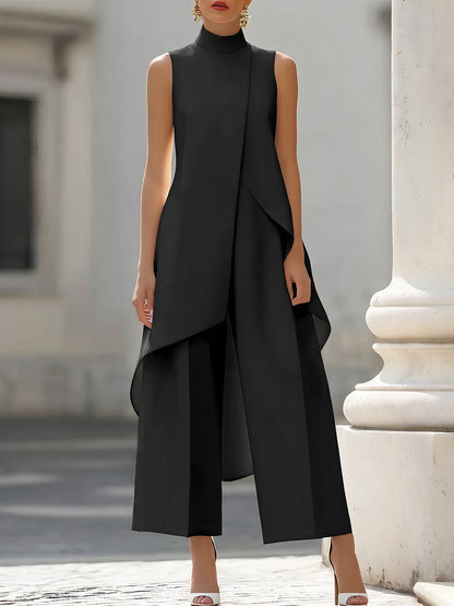 Everly | Completo Due Pezzi Elegante Con Pantaloni A Gamba Larga