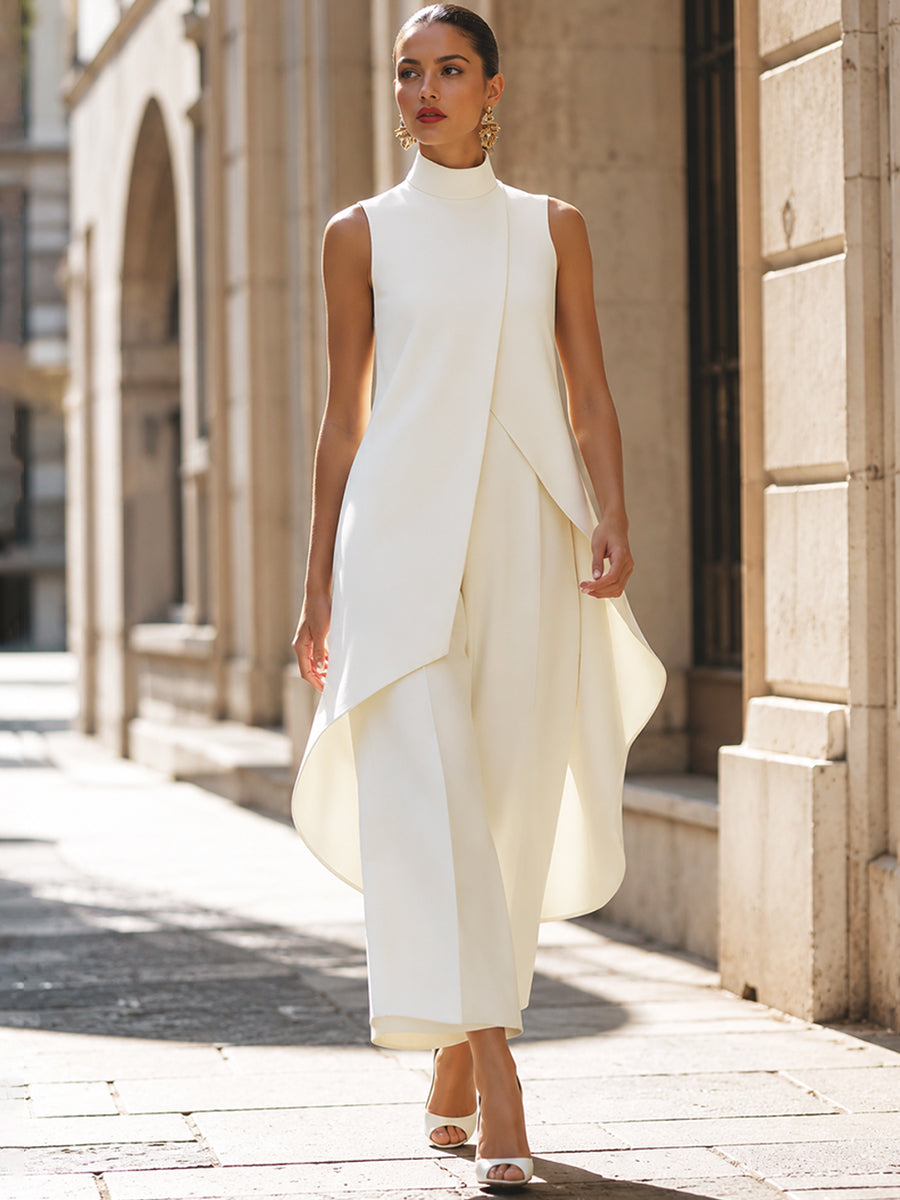 Everly | Completo Due Pezzi Elegante Con Pantaloni A Gamba Larga