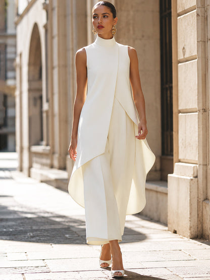 Everly | Completo Due Pezzi Elegante Con Pantaloni A Gamba Larga