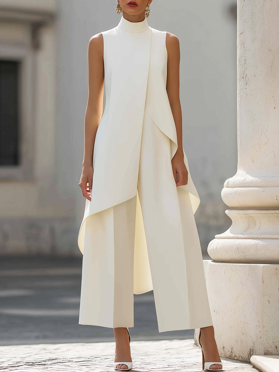 Everly | Completo Due Pezzi Elegante Con Pantaloni A Gamba Larga