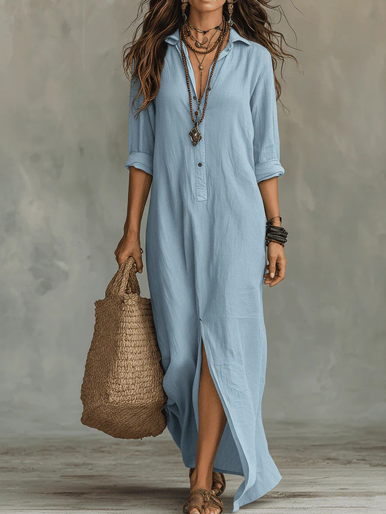 Willow | Abito Maxi Disinvolto Dalla Silhouette Valorizzante Per Un Uso Quotidiano Versatile