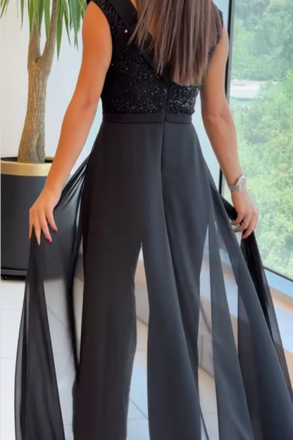 Lucia | Tuta Intera Elegante Senza Maniche
