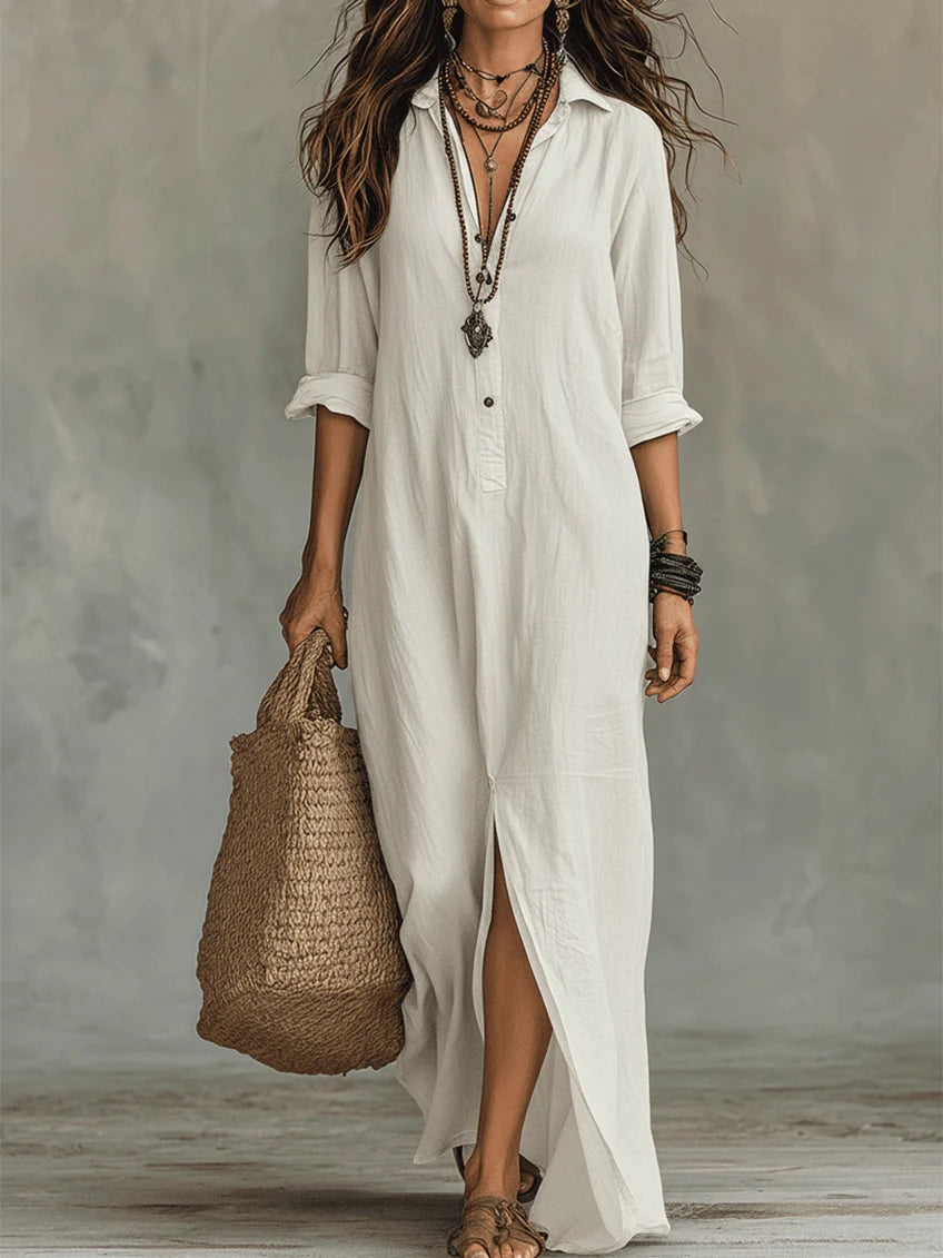 Willow | Abito Maxi Disinvolto Dalla Silhouette Valorizzante Per Un Uso Quotidiano Versatile