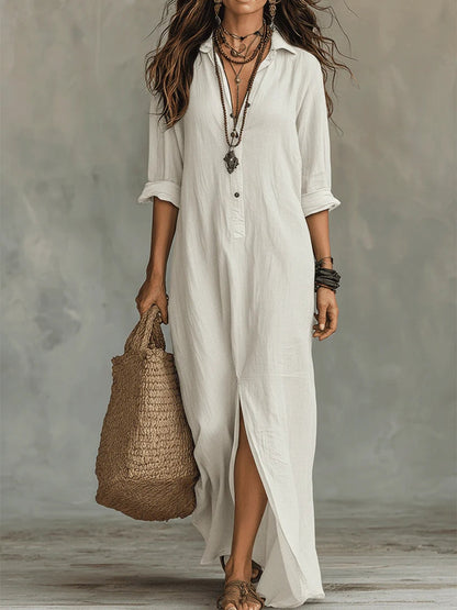 Willow | Abito Maxi Disinvolto Dalla Silhouette Valorizzante Per Un Uso Quotidiano Versatile
