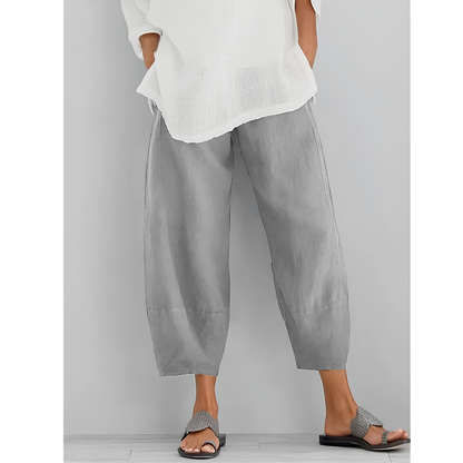 Eleonora | Pantaloni Comodi dalla Linea Fluida
