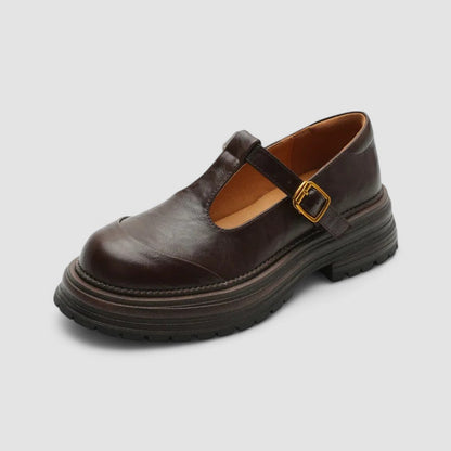 Isabella | Scarpe Salomé con Suola Carrarmato