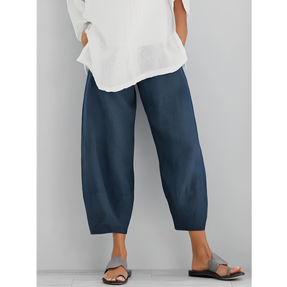 Eleonora | Pantaloni Comodi dalla Linea Fluida