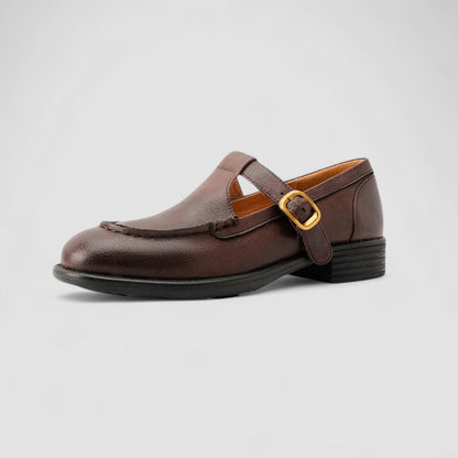 Lucia | Scarpe Mary Jane con Punta Quadrata