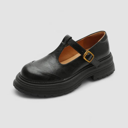 Isabella | Scarpe Salomé con Suola Carrarmato
