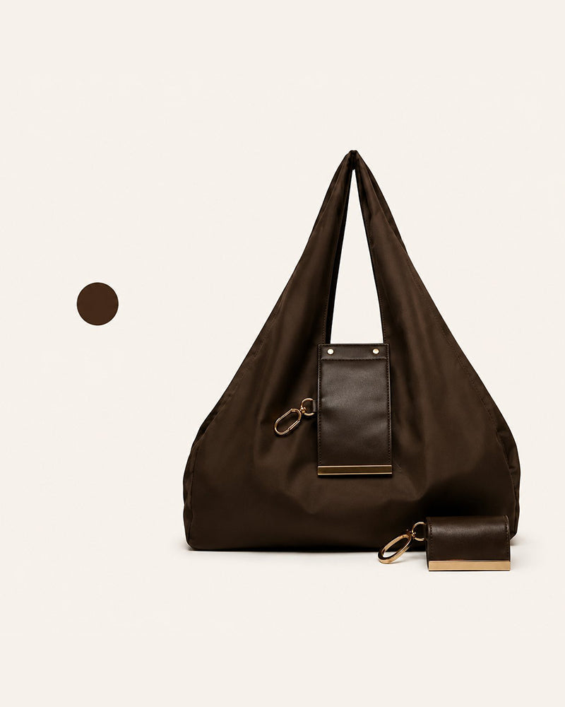Raffaella | Borsa Tote Trasformabile con Charm