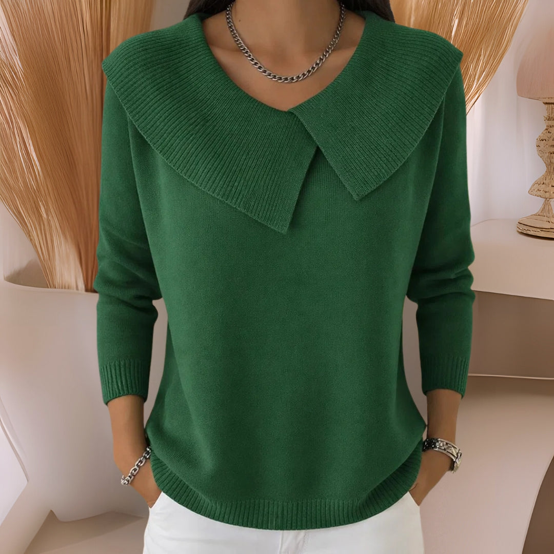 Francesca | Maglione Tricot con Collo Morbido