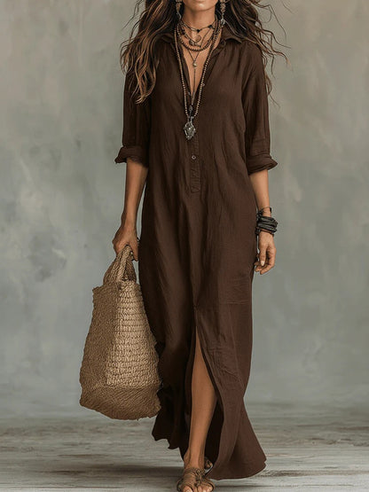 Willow | Abito Maxi Disinvolto Dalla Silhouette Valorizzante Per Un Uso Quotidiano Versatile