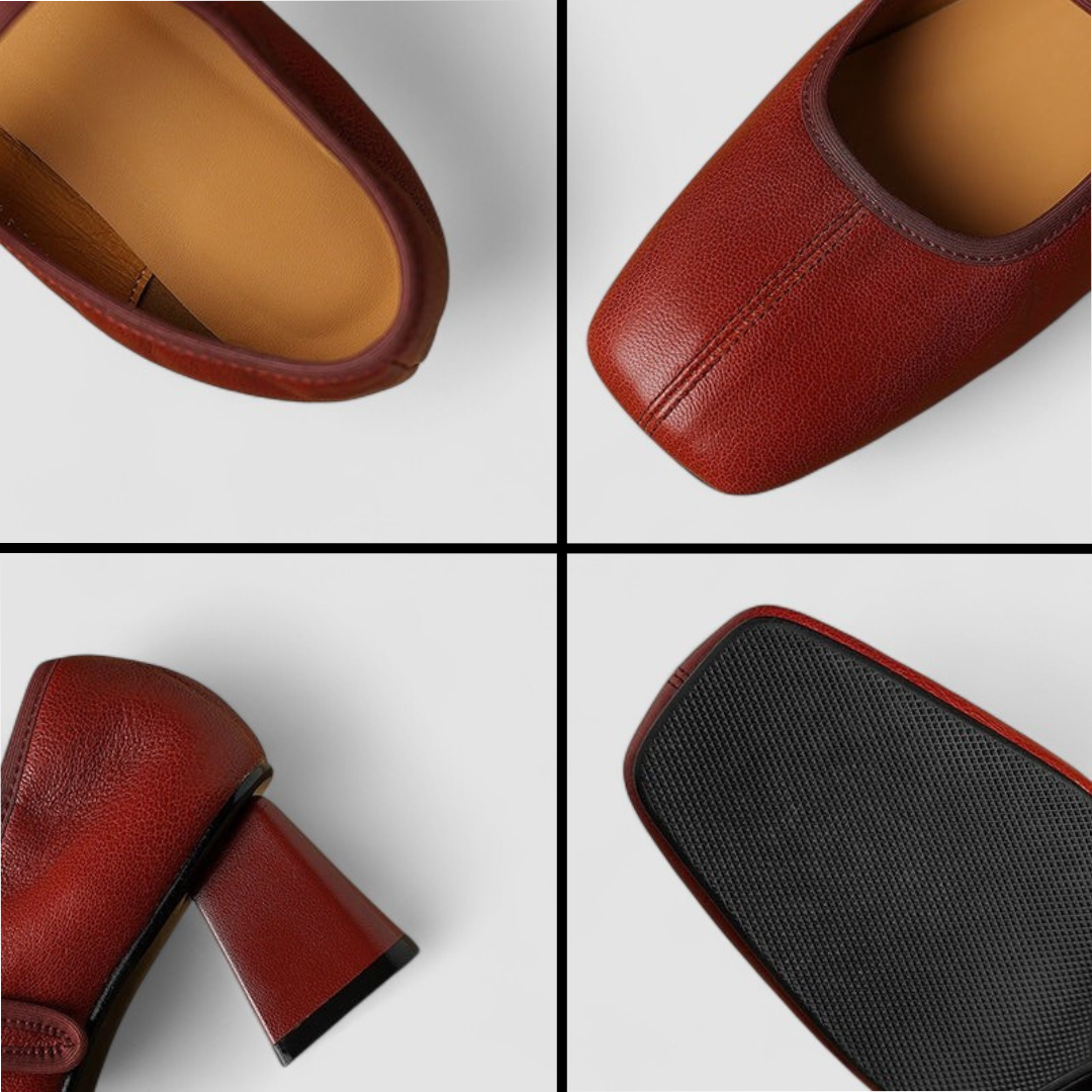 Alessia | Scarpe Mary Jane Eleganti con Tacco