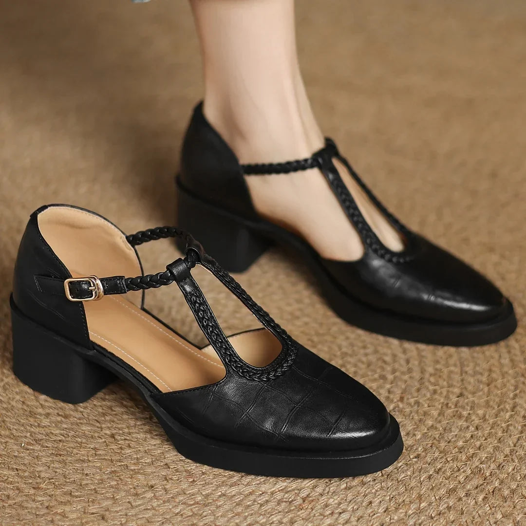 Caterina | Scarpe Eleganti con Cinturino a T