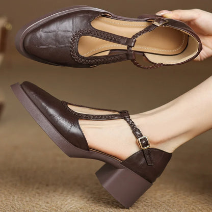 Caterina | Scarpe Eleganti con Cinturino a T