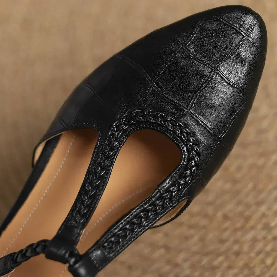 Charlotte | Mary Jane Basse In Pelle