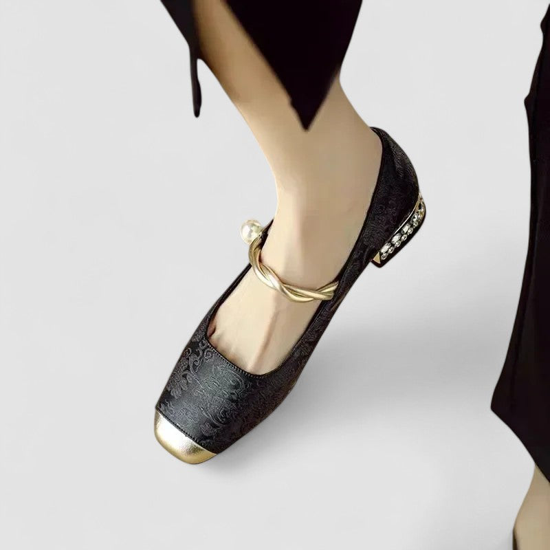 Graziella | Babies Satinées Tacco Bijou Camille