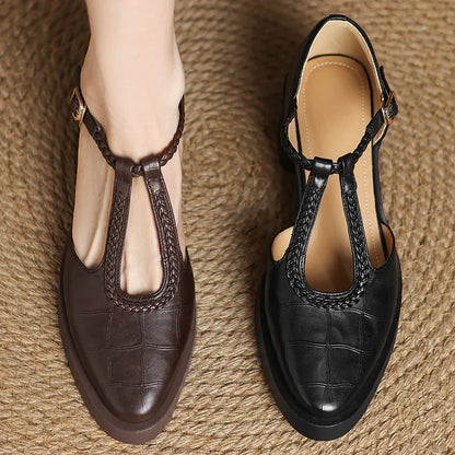Caterina | Scarpe Eleganti con Cinturino a T