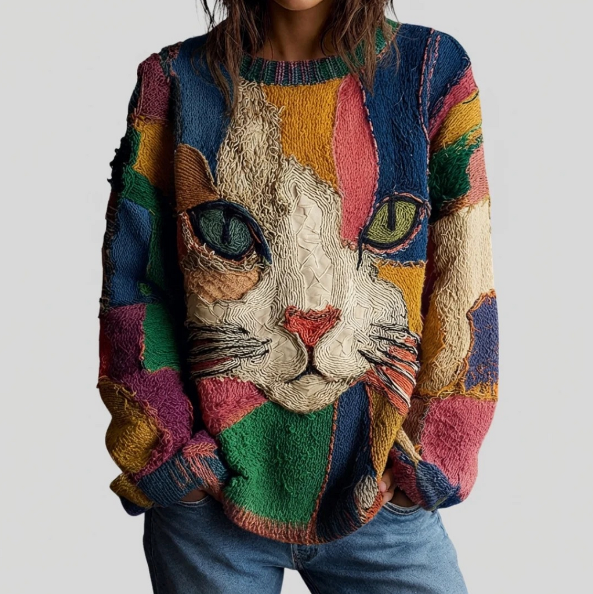 Cristina | Top Artistico con Gatto