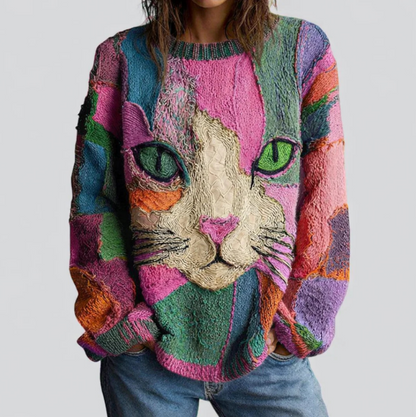 Cristina | Top Artistico con Gatto