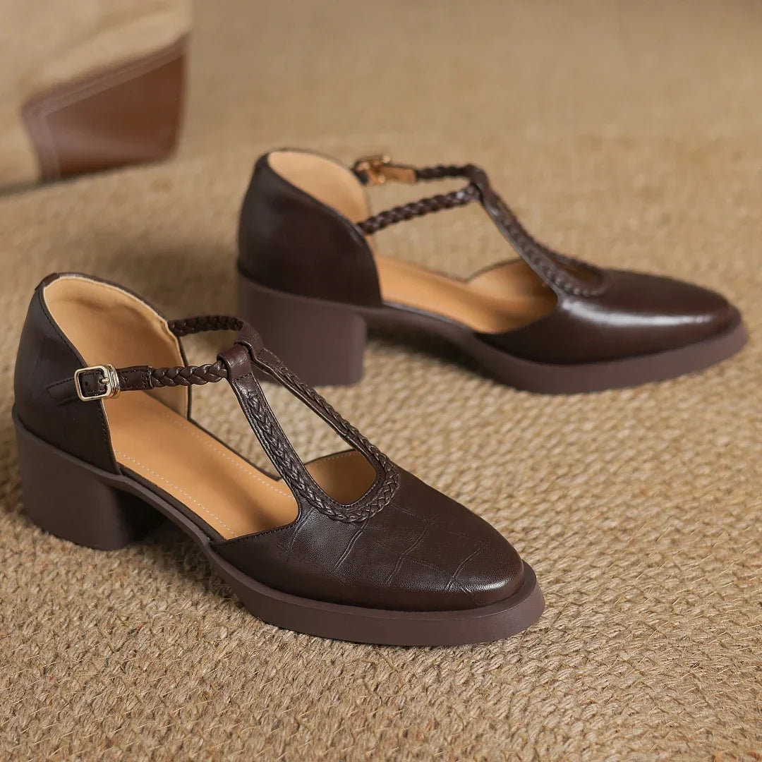 Caterina | Scarpe Eleganti con Cinturino a T