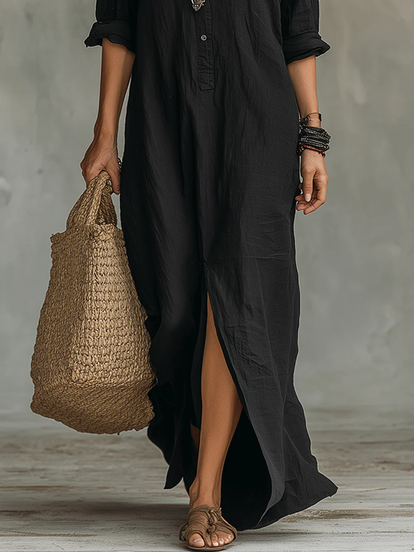 Willow | Abito Maxi Disinvolto Dalla Silhouette Valorizzante Per Un Uso Quotidiano Versatile