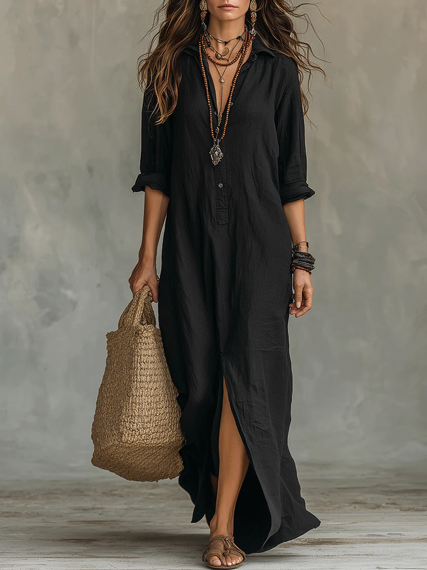 Willow | Abito Maxi Disinvolto Dalla Silhouette Valorizzante Per Un Uso Quotidiano Versatile