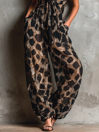 Luisa | Mono Black Animal