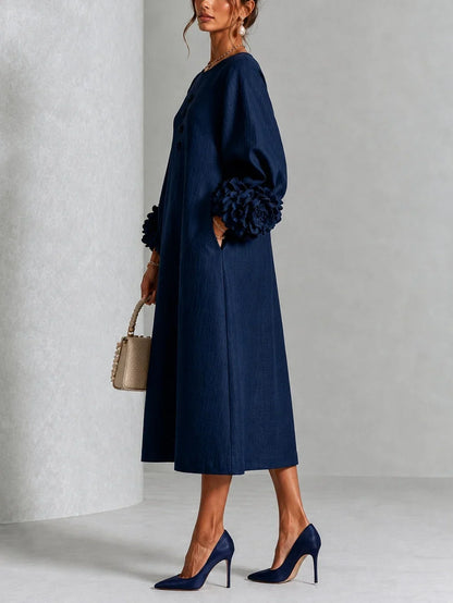 Liliana | Abito Midi Floreale Elegante