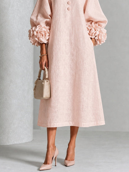 Liliana | Abito Midi Floreale Elegante