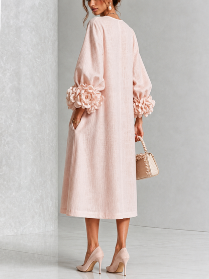 Liliana | Abito Midi Floreale Elegante