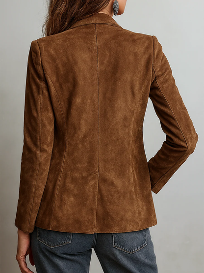 Blazer da Donna Vintage Marrone