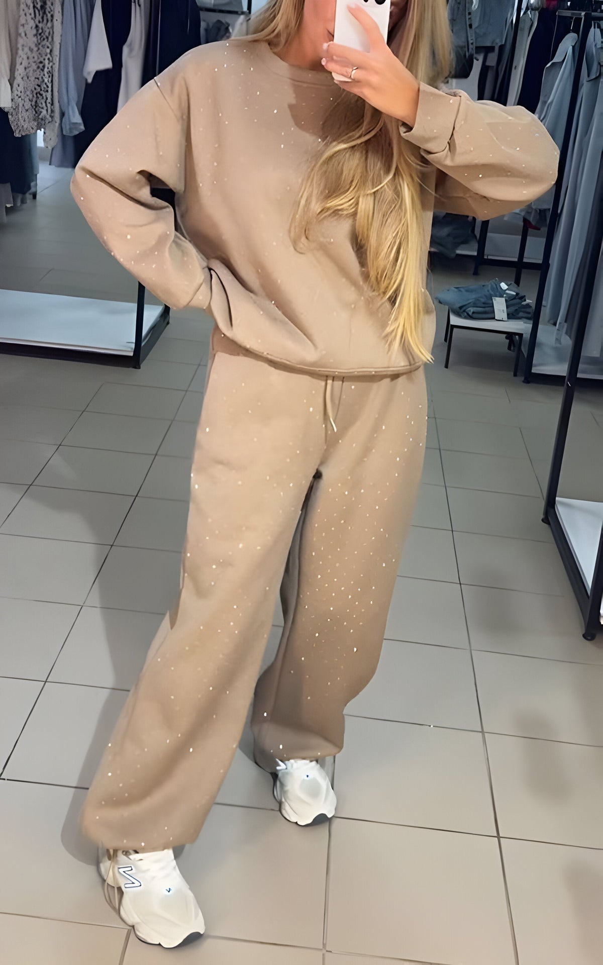 Stefania | Completo Due Pezzi con Strass