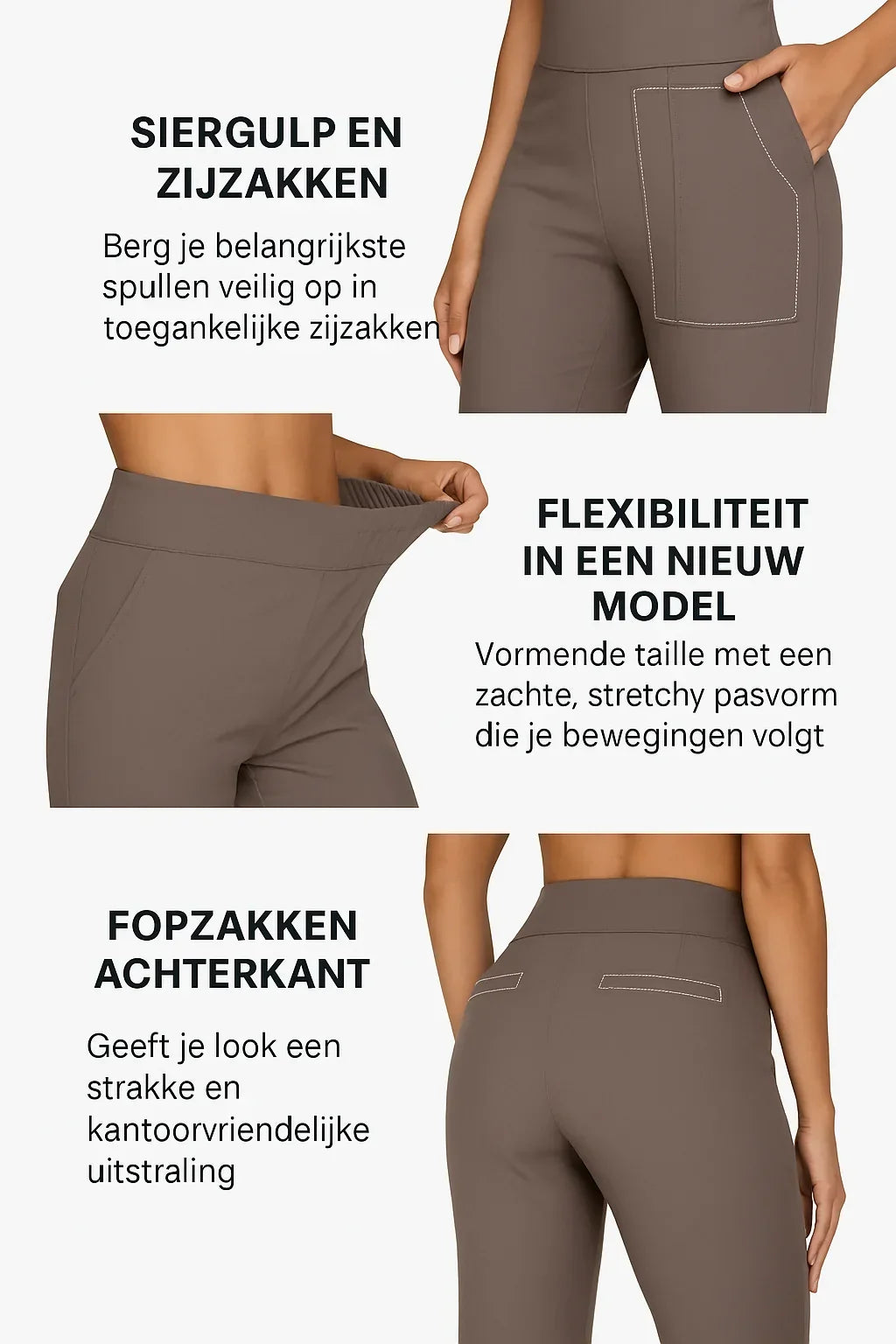 Gabriella | Pantaloni Elasticizzati Comodi per Ogni Donna