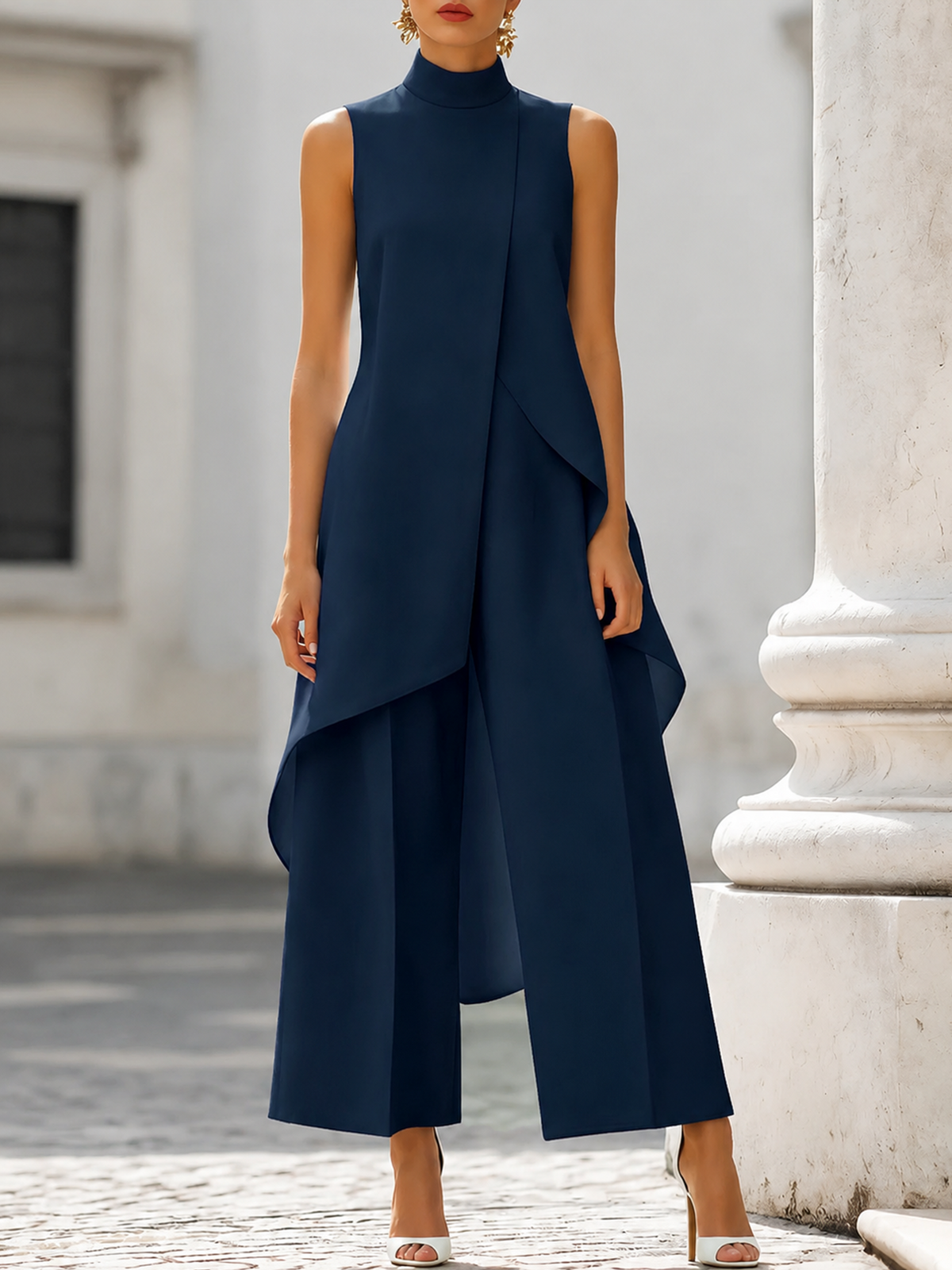 Everly | Completo Due Pezzi Elegante Con Pantaloni A Gamba Larga