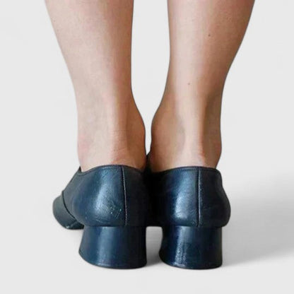 Elena | Scarpe Mary Jane Retrò con Fibbia Tonda