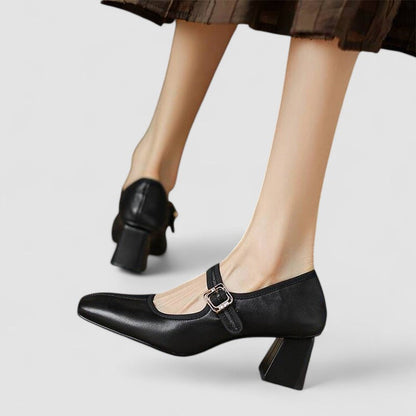 Alessia | Scarpe Mary Jane Eleganti con Tacco