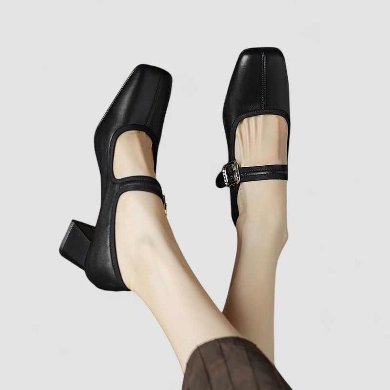 Alessia | Scarpe Mary Jane Eleganti con Tacco
