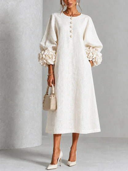 Liliana | Abito Midi Floreale Elegante