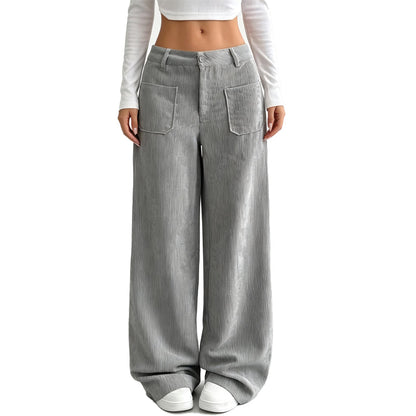 Manuela | Pantaloni Larghi Casual da Donna