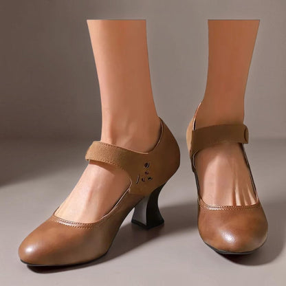 Aveline | Décolleté Con Cinturino Abbottonato